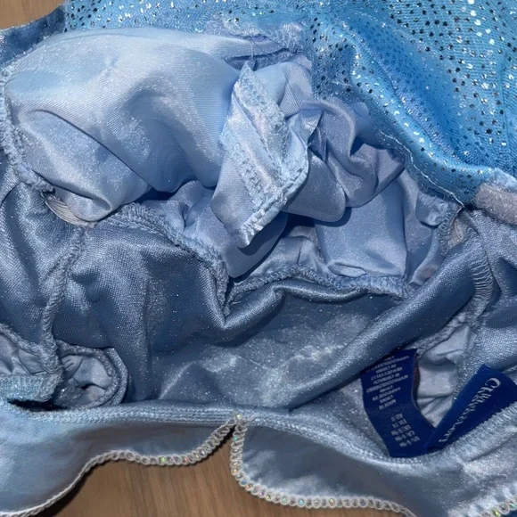 Disney Glittery Blue Princess Costume - Picture 9 of 16